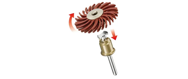 Dremel Feinschleifbürste 473S K220 1 pezzi