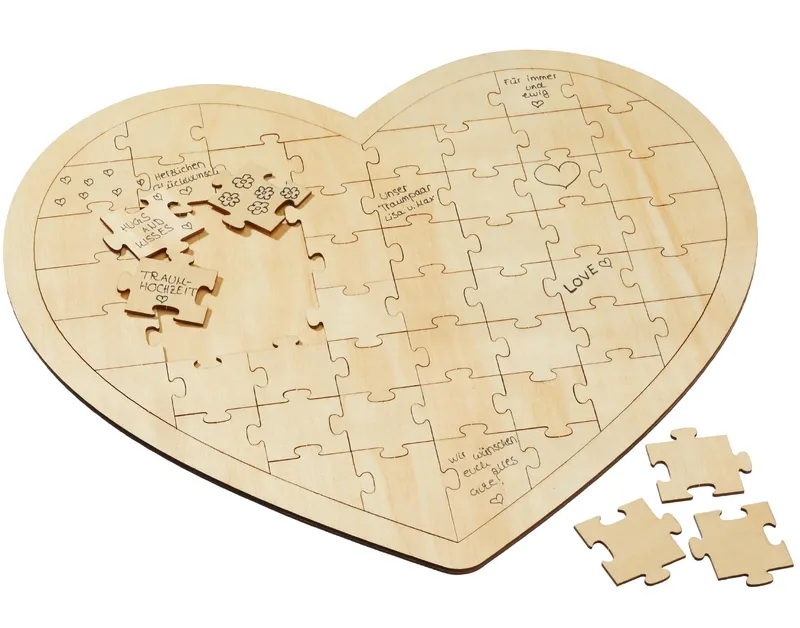 Wunschherz Puzzle