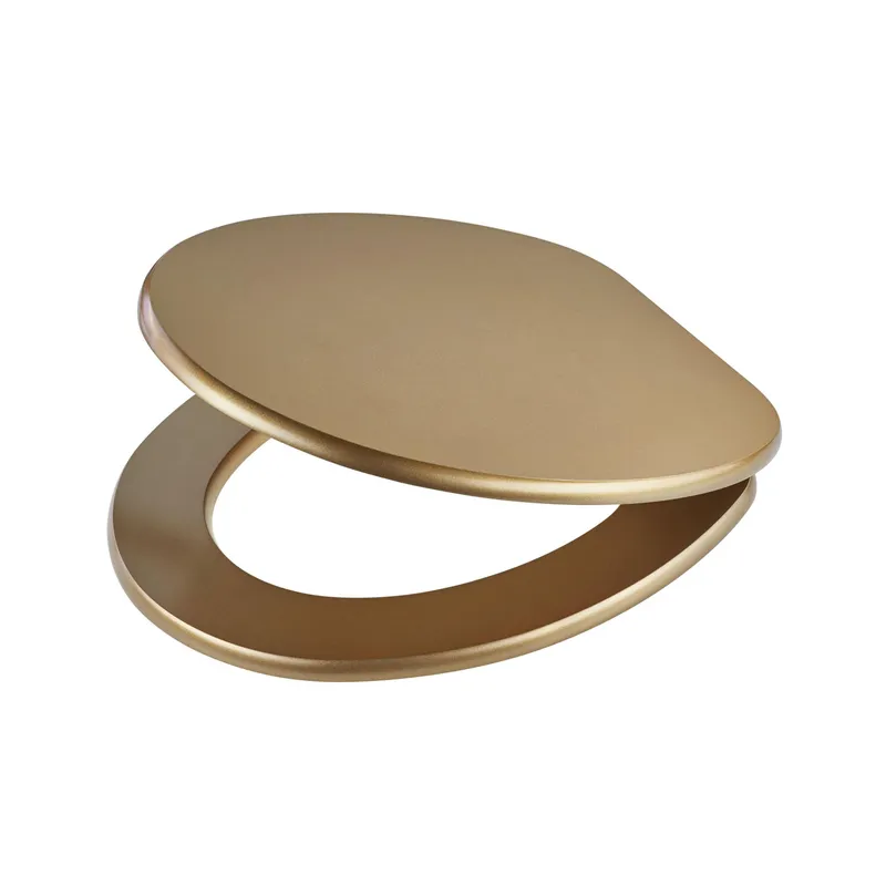 diaqua® Toilettensitz Madrid Absenkautomatik, Kupferfarben