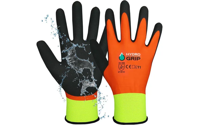 ACE Arbeitshandschuh HydroGrip 2 Paar 08/M Grösse: M, Orange