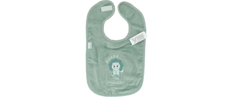 Very Important Baby Lätzchen Dinosaurier vert 38 x 22 cm