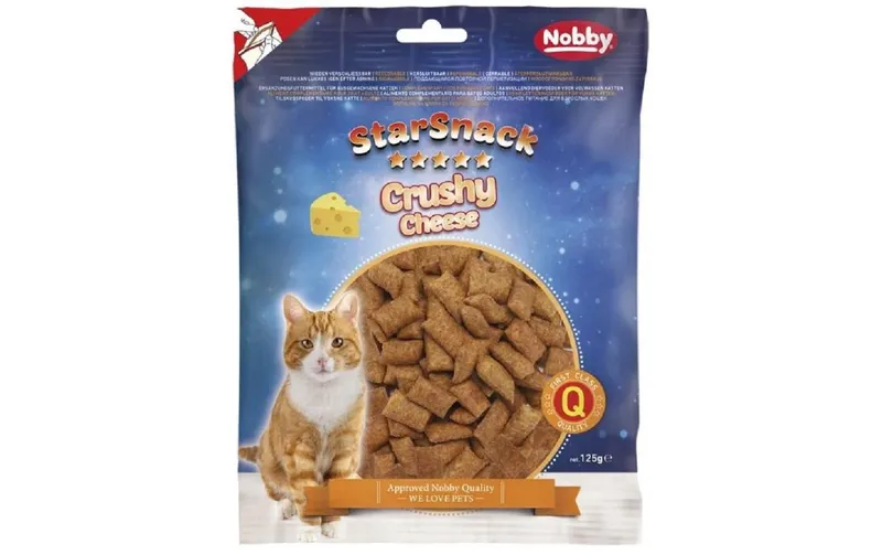 Nobby Katzen-Snack StarSnack Crushy Cheese, 125 g