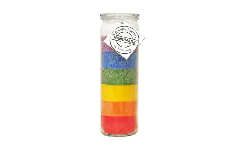 Candle Factory Duftkerze Big Jumbo Regenbogen