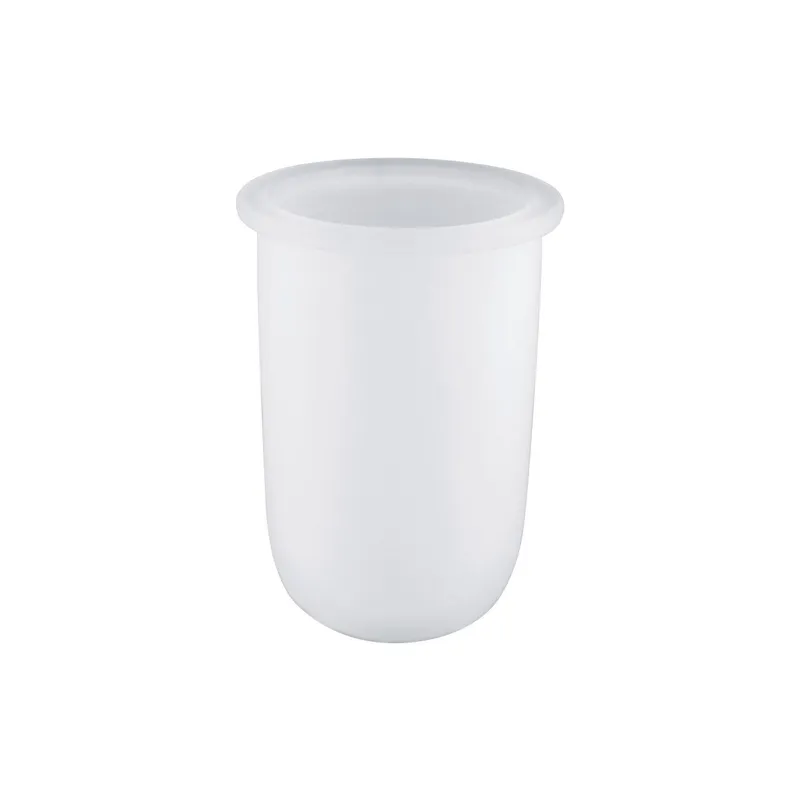 GROHE verre pour Essentials Toilettengarnitur daVinci satin blanc