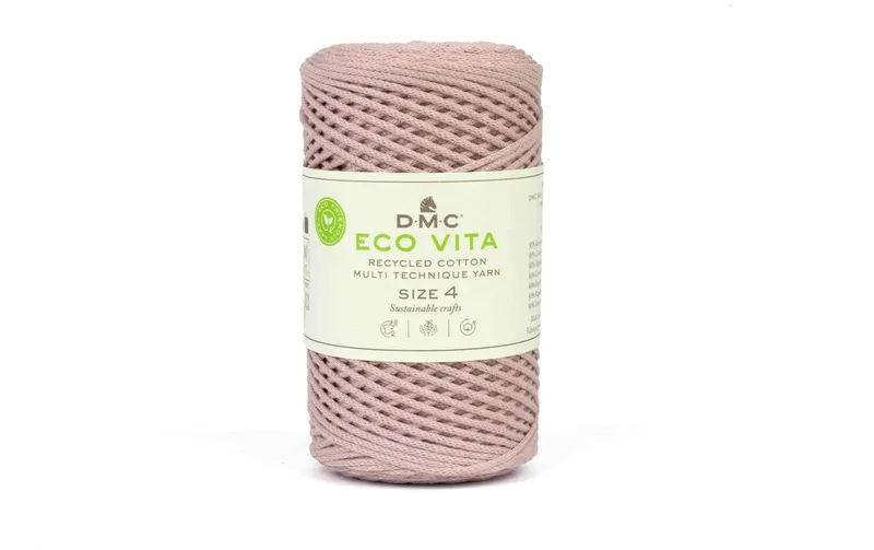 DMC Baumwollgarn Eco Vita 4 Hellrosa
