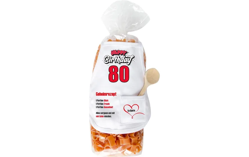 Trendcompany Pasta 80. Geburtstag