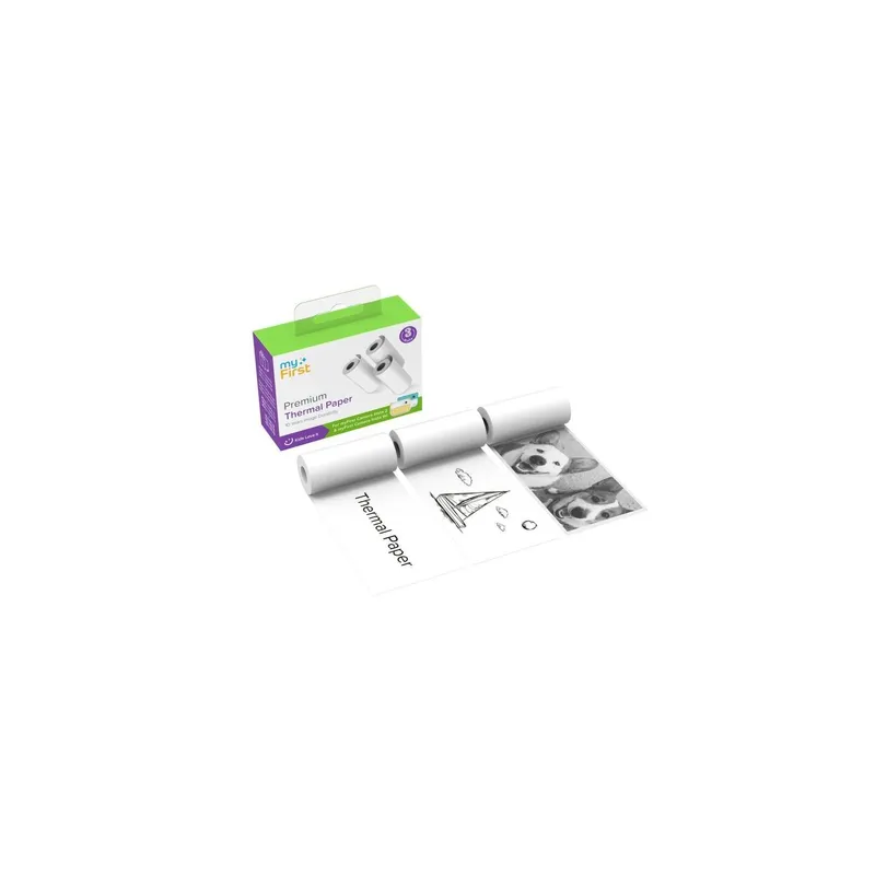 myFirst Thermopapier Thermopapier weiss 3 Rollen