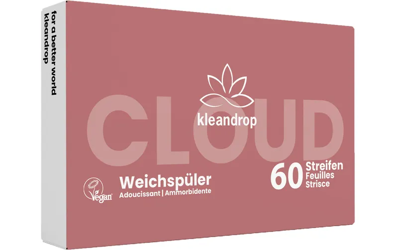 kleandrop Weichspüler Streifen Clouds 60 pieces