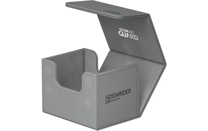 Ultimate Guard Kartenbox XenoSkin Sidewinder Monocolor 100+ grey