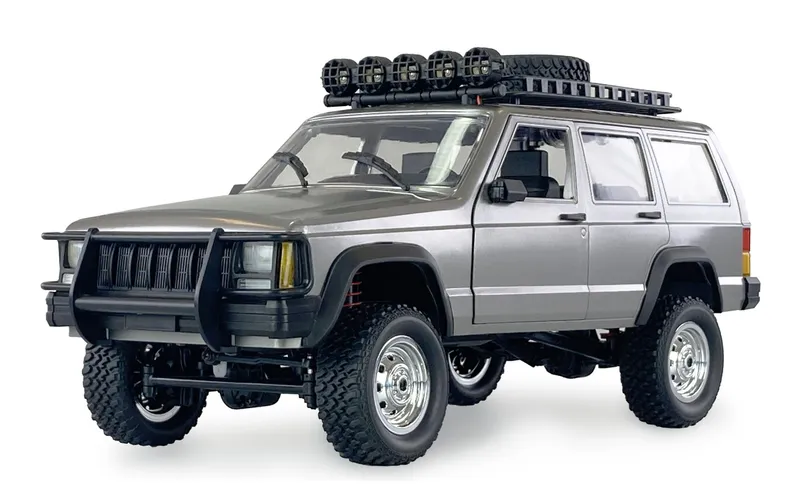Amewi Geländewagen JC-X12 4WD Silber, RTR, 1:12