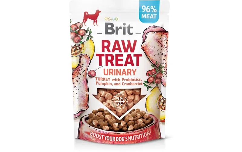 Brit Leckerli Raw Treat Truthahn Urinary 40 g