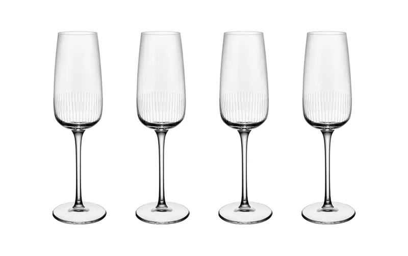 Villeroy & Boch Sekt-/ Champagnerglass Afina 120 ml, 4 pieces, transparent