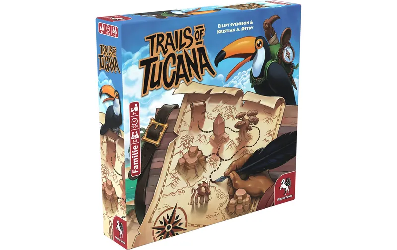 Pegasus Spiele Kartenspiel Trails of Tucana -DE