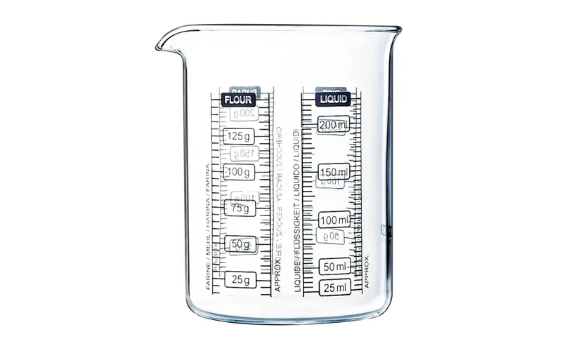 Pyrex Messbecher 2.5 dl, trasparente