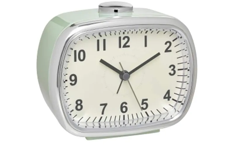 TFA Dostmann Analoger Wecker Retro, Mint