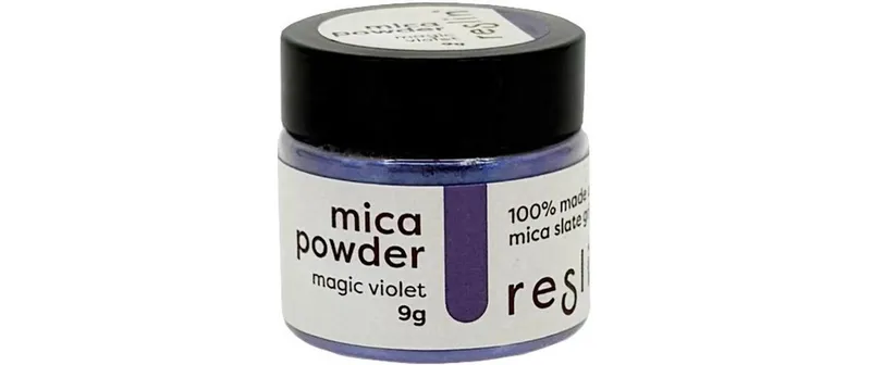 Reslin Mica Pulver 9g Violett