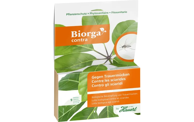 Hauert Pflanzenschutz Biorga Trauermücken Stopp, 9 Tabs