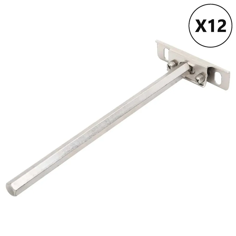 Regalträger Schwebend 12 Stk. Unsichtbar Ø12x200 mm