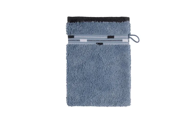 Frottana Waschhandschuh Magic 15 x 20 cm, bluegrau