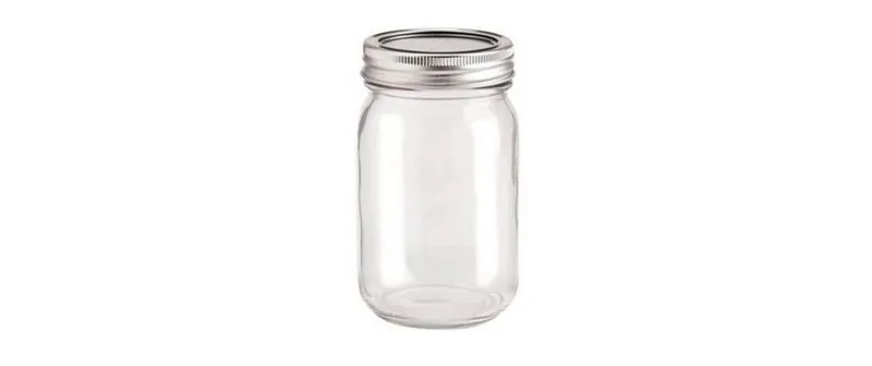 Glorex verre avec Deckel Lili Rose 420 ml