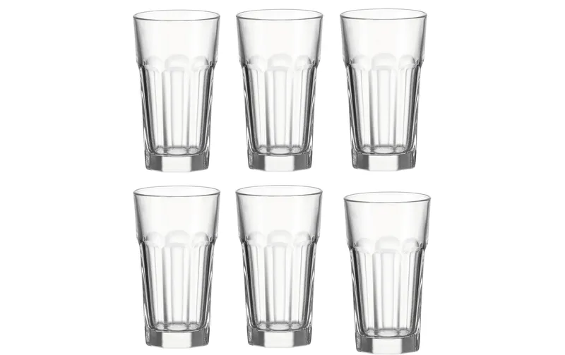LEONARDO Longdrinkglas 340 ml, 6 pezzi, trasparente