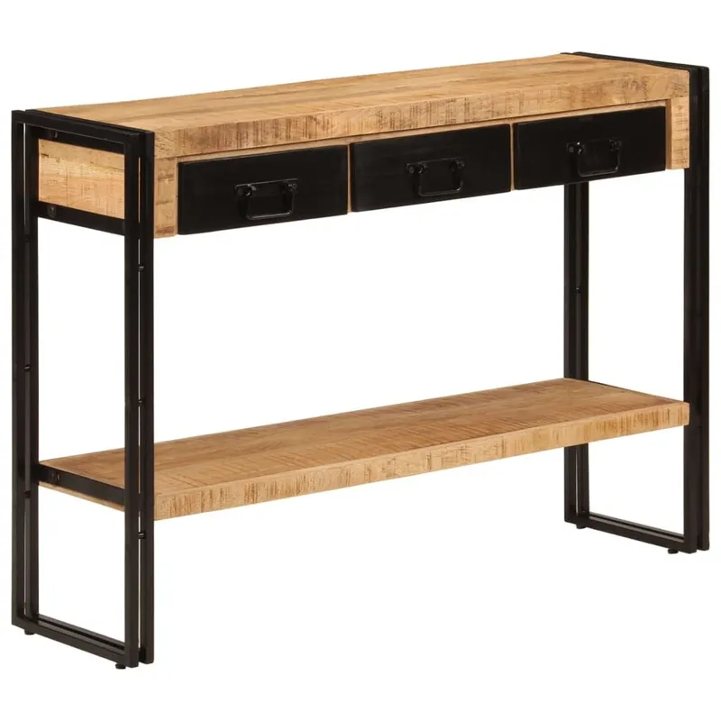 tavolo consolle 110x30x76 cm Massivholz Mango