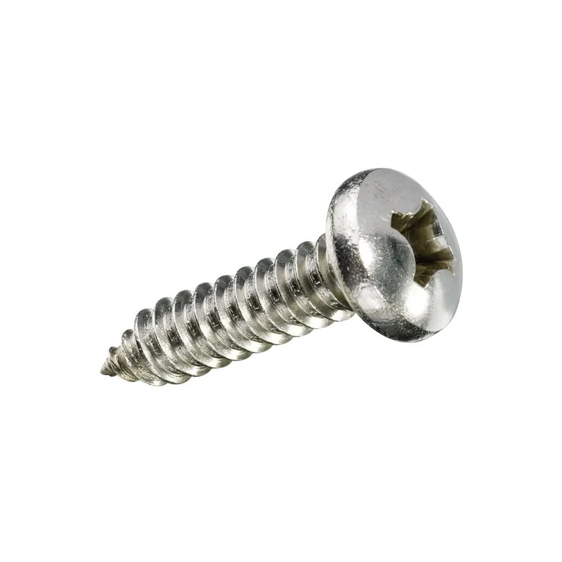 FTM Blechschrauben Linsenkopf 4.2 x 25 mm Edelstahl, 8 pièces
