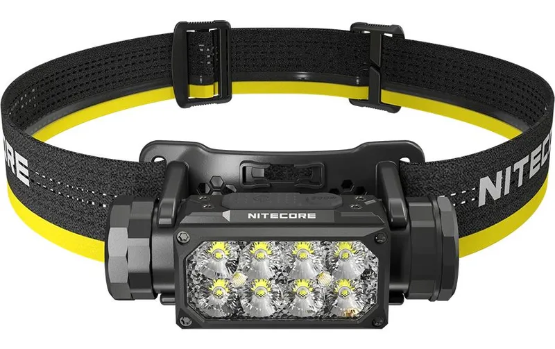 Nitecore Stirnlampe NC-HC65UHE black/Gelb