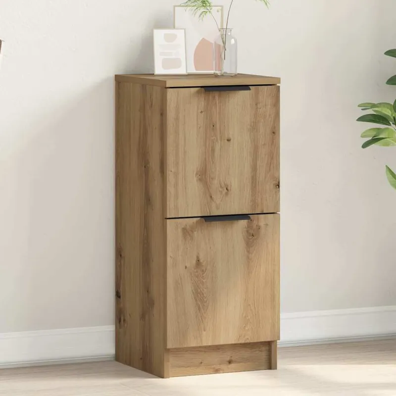 Sideboard Artisan-Eiche 30x30x70 cm derivato del legno