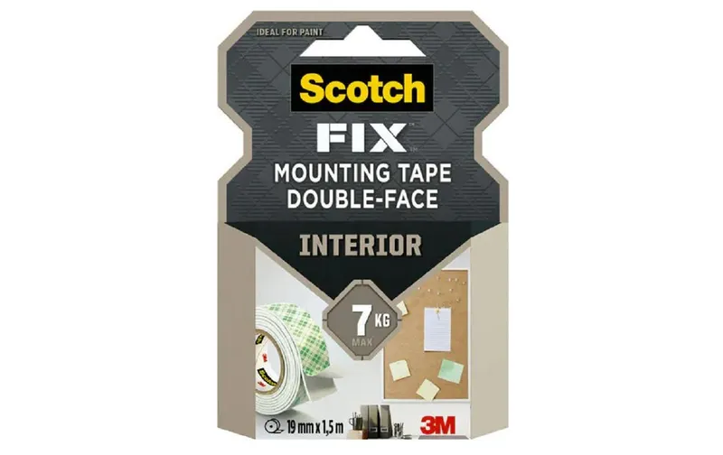 Scotch Innenmontageband Scotch-Fix 19 mm x 1.5 m, blanc