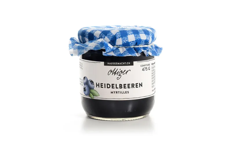 Ottiger Heidelbeer Konfitüre 475 g