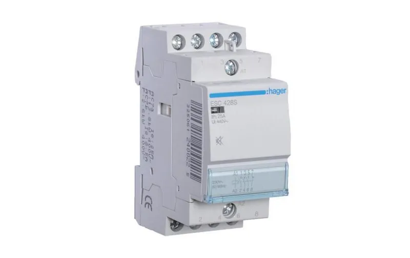 Hager Schütze 25A 3S + 1Ö 230 V brummfrei