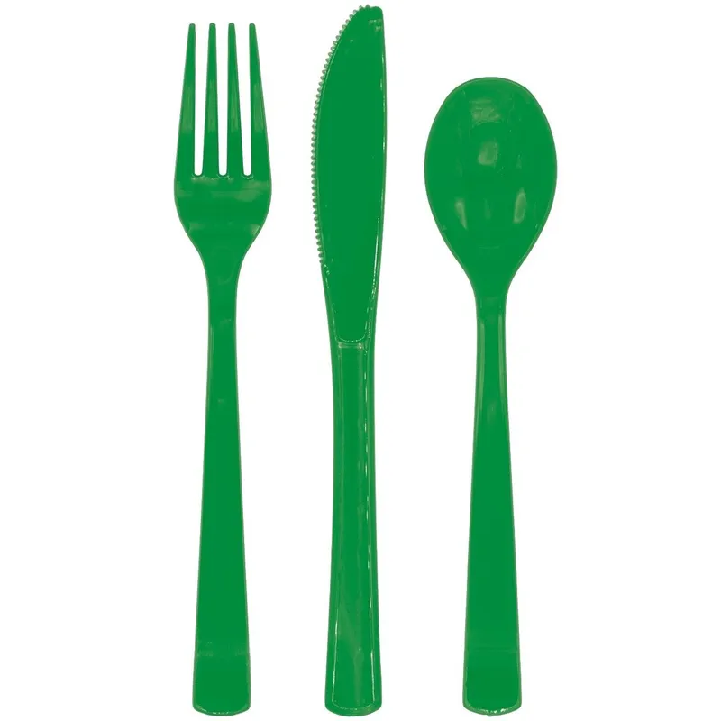 Plastikbesteck 18-tlg. Set