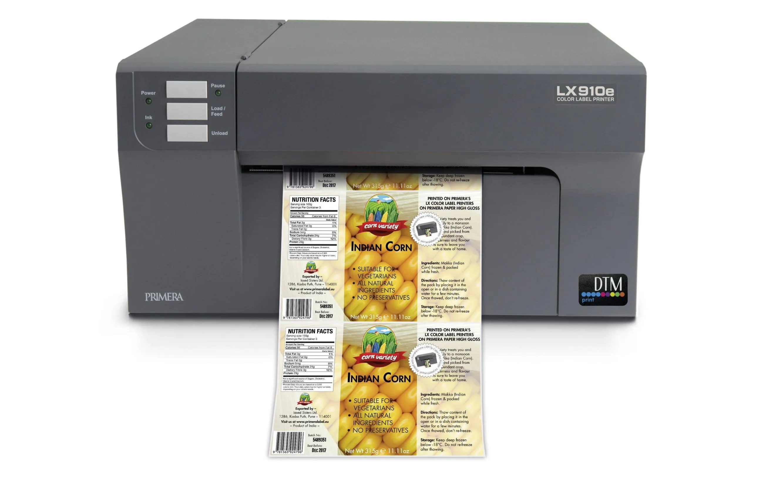 Primera Etikettendrucker LX910e