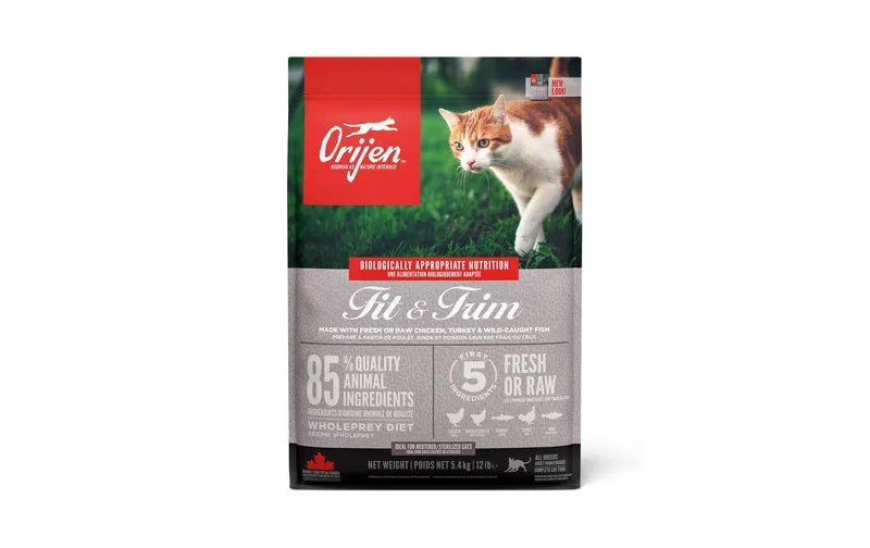 Orijen Trockenfutter Cat Fit & Trim avec Huhn, 5.4 kg