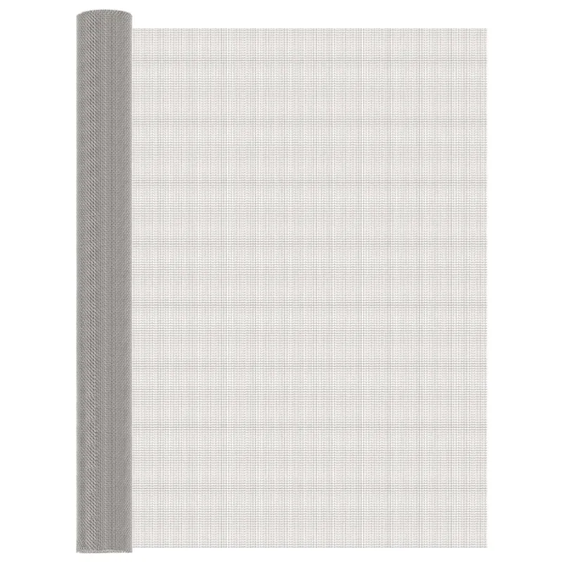 Mesh Bildschirm 100 x 1000 cm 8 Mesh Edelstahl 201 Silber