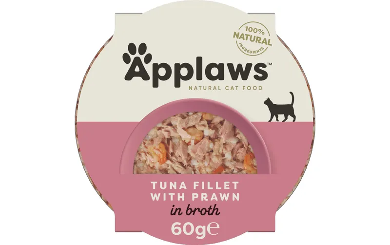 Applaws Nassfutter Thunfischfilet e Garnelen 60 g