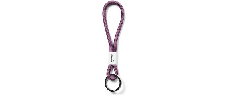 Pantone by Copenhagen Design Schlüsselanhänger Key Chain Short Nylon Klein 18 cm Violett