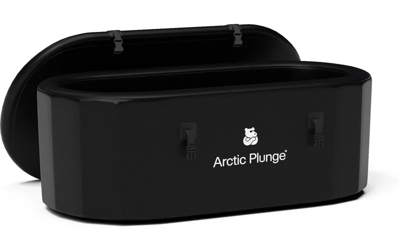 Arctic Plunge Plunge Portable Pro Eisbad, Schwarz