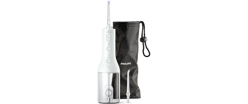 Philips Munddusche Power Flosser 3000 HX3826/31 bianco