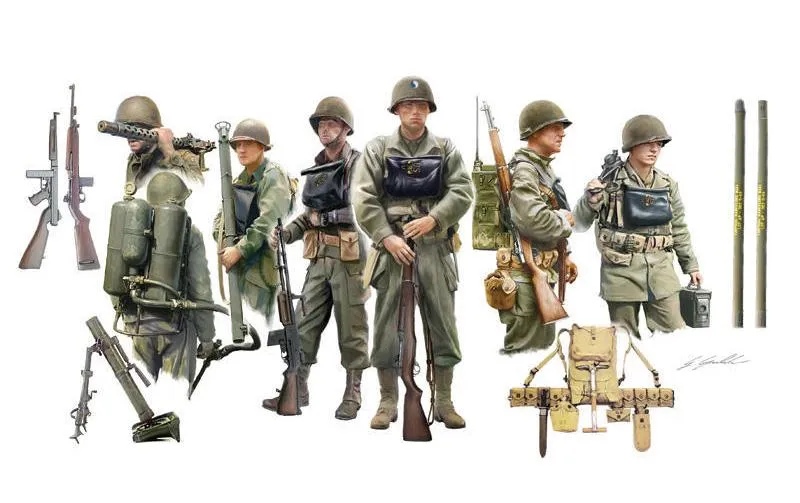 Italeri Bausatz 1:35 U.S. Infanterie