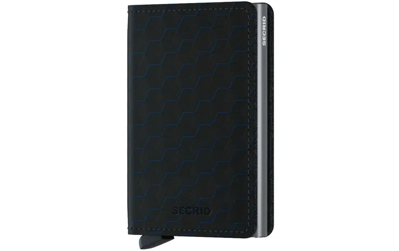 SECRID Portemonnaie Slimwallet Optical Black Titanium