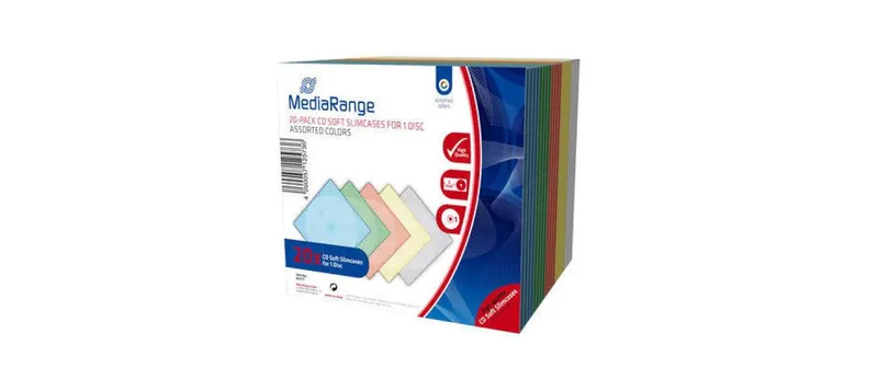 MediaRange Hülle CD / DVD Retail Pack