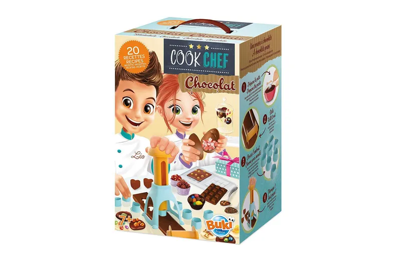 Buki Backformen-Set Cook Chef Schokolade