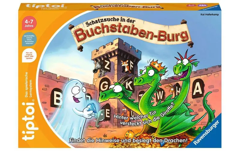 tiptoi Spiel Schatzsuche in il Buchstaben-Burg