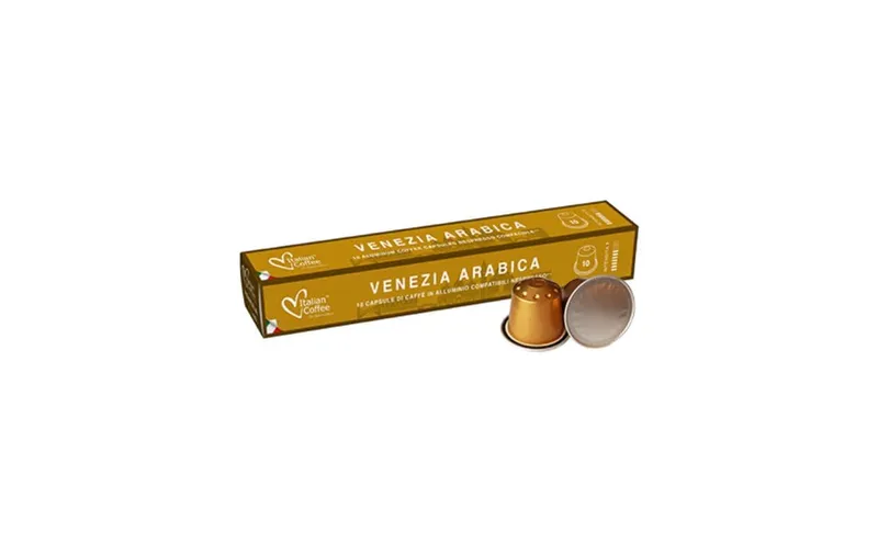 Italian Coffee Kaffeekapseln Venezia Arabica 10 pieces