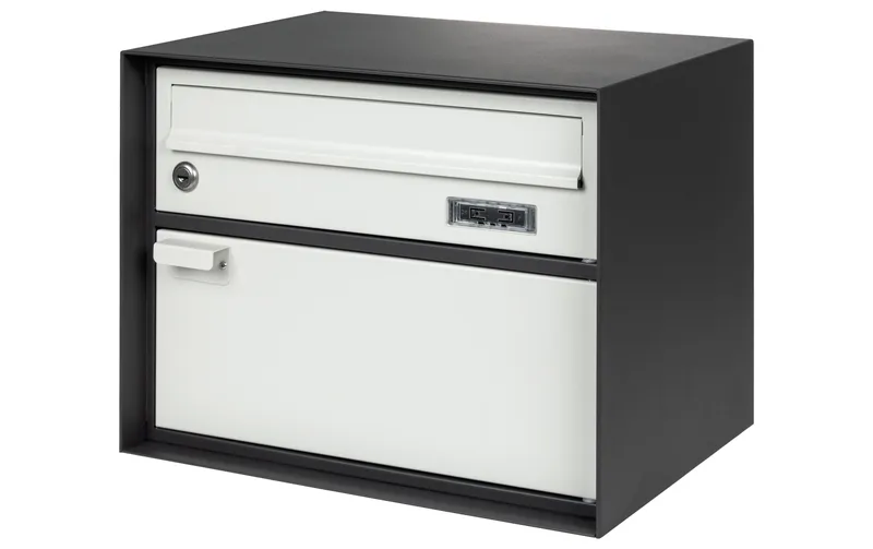 STRUCT Briefkasten Hellgrau/anthracite