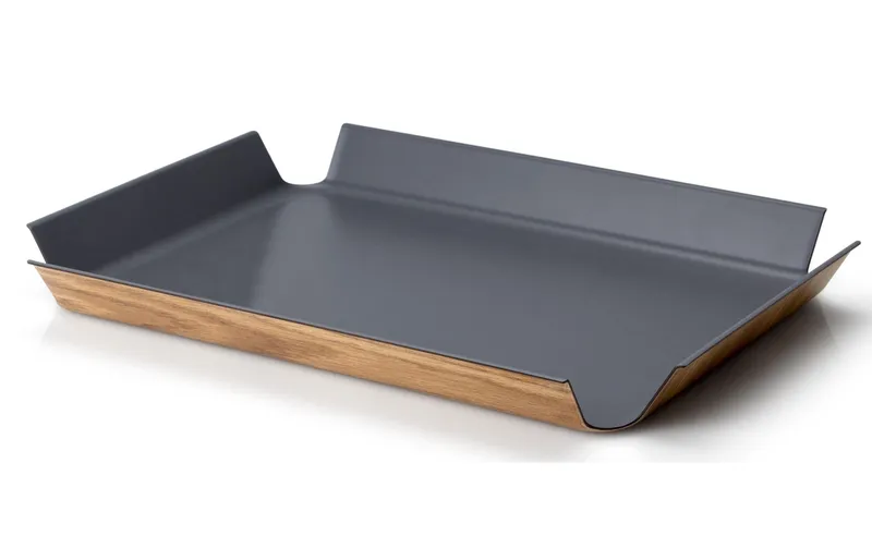 Continenta Serviertablett rutschfest grey