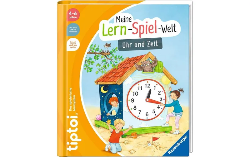 tiptoi Lernbuch Meine Lern-Spiel-Welt: Uhr and Zeit