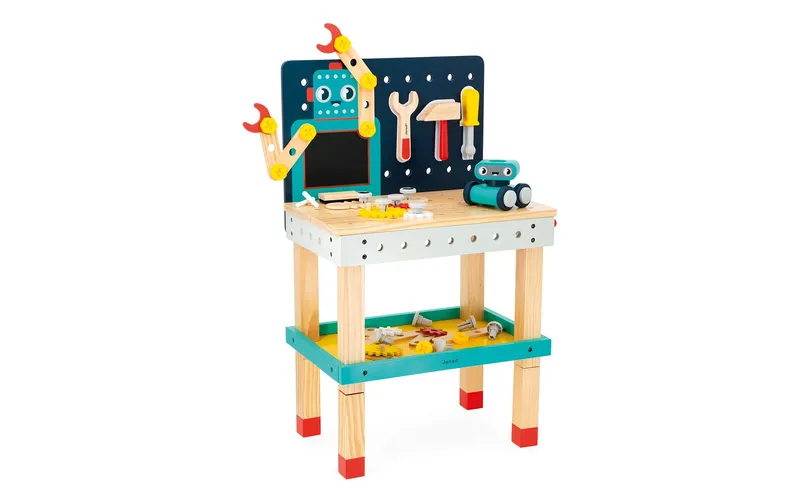 Janod Handwerker Werkbank Roboter